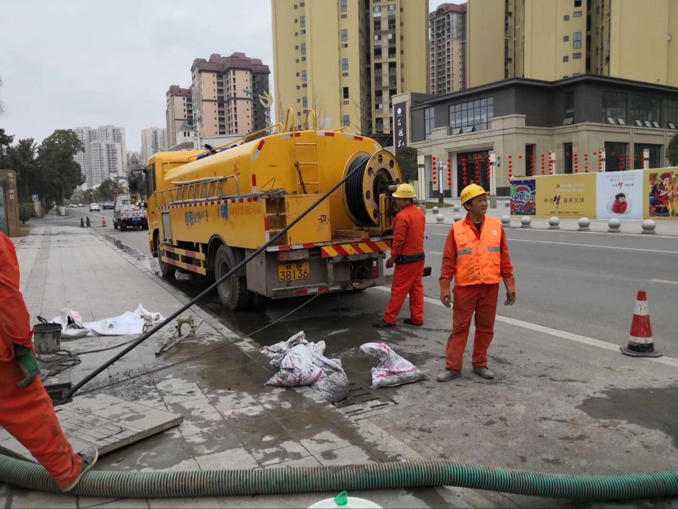 班戈排污管道清淤-管道清洗